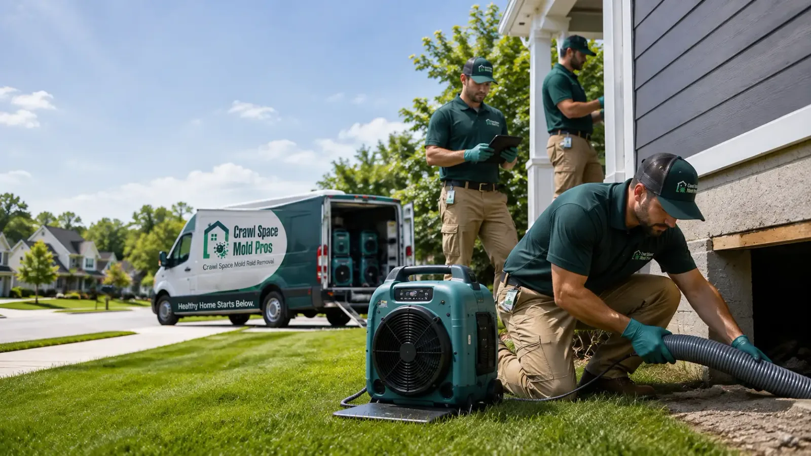Crawl Space Mold Removal in Port Byron, IL
